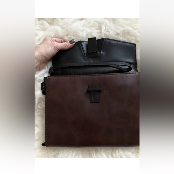 Alexander Wang Leopard Pattern Lidya Clutch NWT $995 - Picture 6 of 13